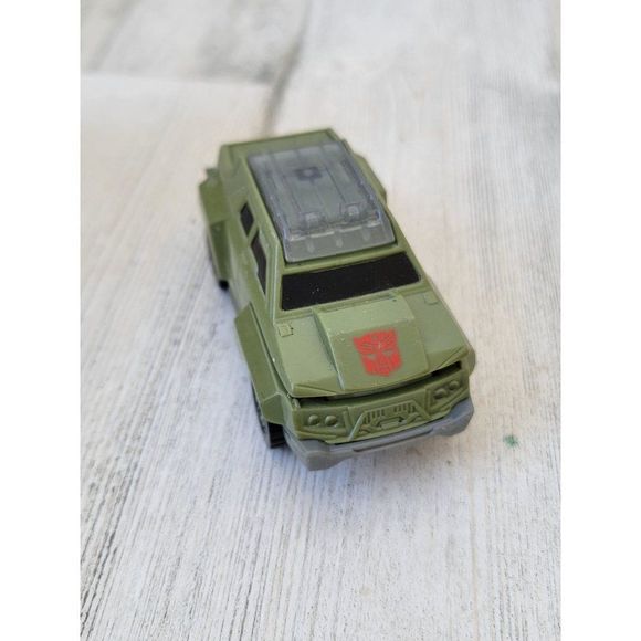 McDonald's 2012 Hasbro's Transformers Prime green car toy figure - Picture 1 of 5